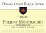 Dureuil-Janthial Puligny-Montrachet Les Champs Gains Premier Cru 2010 Front Label