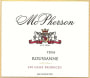 McPherson Roussanne 2012 Front Label