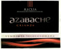 Bodegas Vinedos de Aldeanueva Azabache Organic Crianza 2012 Front Label