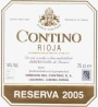 Contino Rioja Reserva 2005 Front Label