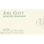 Joel Gott Gewurztraminer 2015 Front Label