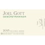 Joel Gott Gruner Veltliner 2015 Front Label