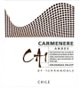 TerraNoble CA1 Andes Carmenere 2012 Front Label