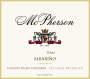 McPherson  Albarino 2015 Front Label