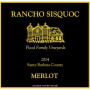 Rancho Sisquoc Merlot 2014 Front Label