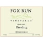 Fox Run Vineyards Semi-Dry Riesling 2015 Front Label