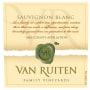 Van Ruiten Sauvignon Blanc 2015 Front Label