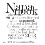 Dominus Napanook Vineyard (375ML half-bottle) 2013 Front Label