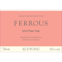 Kooyong Ferrous Pinot Noir 2012 Front Label