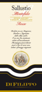 Di Filippo Montefalco Sallustio Rosso 2013 Front Label