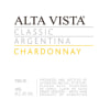 Alta Vista Classic Chardonnay 2014 Front Label