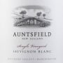 Auntsfield Estate Single Vineyard Sauvignon Blanc 2016 Front Label