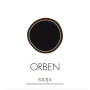 Orben Rioja 2011 Front Label