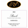 Virna Borgogno Barolo Sarmassa 2012 Front Label