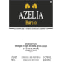 Azelia Barolo 2012 Front Label