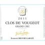 Domaine Drouhin-Laroze Clos de Vougeot Grand Cru 2011 Front Label