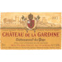 Chateau de La Gardine Chateauneuf-du-Pape 2012 Front Label