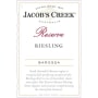 Jacob's Creek Reserve Riesling 2016 Front Label