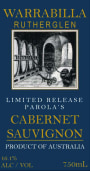 Warrabilla Parola's Limited Release Cabernet Sauvignon 2013 Front Label