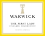 Warwick The First Lady Unoaked Chardonnay 2015 Front Label
