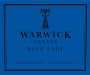 Warwick Blue Lady 2012 Front Label
