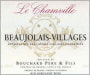 Bouchard Pere & Fils Beaujolais le Chamville 1998 Front Label