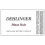 Dehlinger Russian River Valley Pinot Noir 2005 Front Label