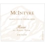 McIntyre Rose of Pinot Noir 2015 Front Label