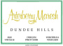 Arterberry Maresh Dundee Hills Pinot Noir 2010 Front Label