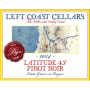 Left Coast Cellars Latitude 45 Pinot Noir 2014 Front Label