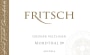 Fritsch Mordthal Erste OTW Lage Gruner Veltliner 2014 Front Label