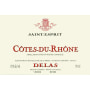 Delas Cotes-du-Rhone Saint-Esprit Rouge 2015 Front Label