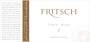 Fritsch P Pinot Noir 2007 Front Label