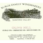 Burge Family Olive Hill 1999 Front Label