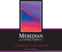 Meridian Limited Release Cabernet Sauvignon 2010 Front Label