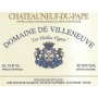 Villeneuve Chateauneuf-du-Pape Vieilles Vignes 2012 Front Label