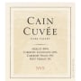 Cain Cuvee NV 5 (Partially Detached Label) Front Label