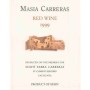 Marti Fabra Masia Carreras 1999 Front Label