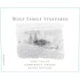 Wolf Family Vineyards Estate Cabernet Franc 2008 Front Label
