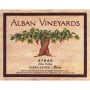 Alban Reva Estate Syrah (torn label) 2005 Front Label