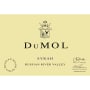 DuMOL Russian River Valley Syrah (slightly torn label) 2008 Front Label