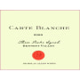 Nicholas Allen Wines Carte Blanche Three Peaks Syrah 2009 Front Label