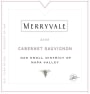 Merryvale Cabernet Sauvignon 2008 Front Label