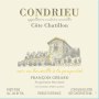 La Cote Chatillon Condrieu Blanc 2009 Front Label