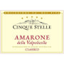 Castellani Cinque Stelle Amarone (torn label) 1999 Front Label