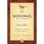 Saddleback Pinot Blanc 2013 Front Label