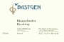 Bastgen Blauschiefer Riesling 2015 Front Label