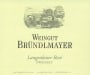 Brundlmayer  Langenloiser  Rose Zweigelt 2014 Front Label