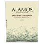 Alamos Cabernet Sauvignon 2015 Front Label