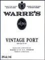 Warre's Vintage Port 1963 Front Label